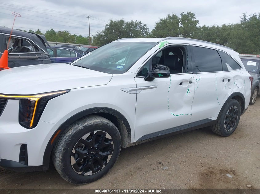2024 Kia Sorento S VIN: 5XYRL4JC7RG287651 Lot: 40761137