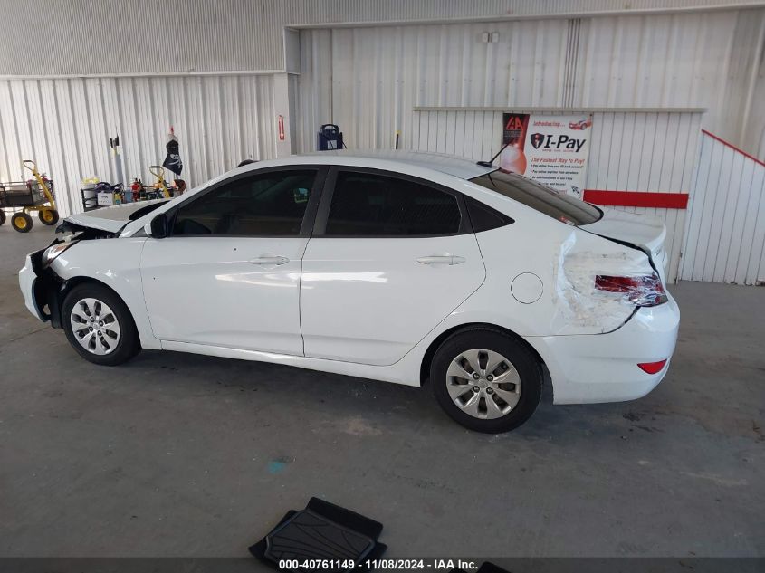 2016 Hyundai Accent Se VIN: KMHCT4AE2GU157890 Lot: 40761149