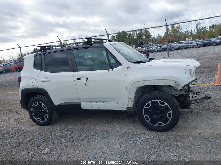 2017 Jeep Renegade Trailhawk 4X4 VIN: ZACCJBCB5HPG50869 Lot: 40761154