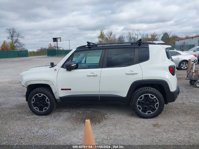 2017 Jeep Renegade Trailhawk 4X4 VIN: ZACCJBCB5HPG50869 Lot: 40761154