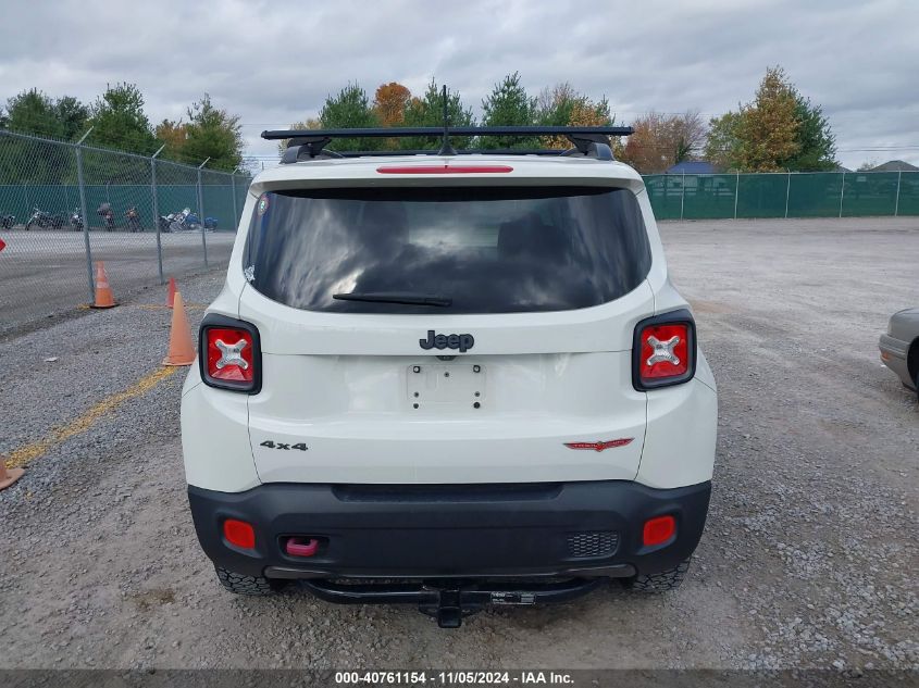 2017 Jeep Renegade Trailhawk 4X4 VIN: ZACCJBCB5HPG50869 Lot: 40761154