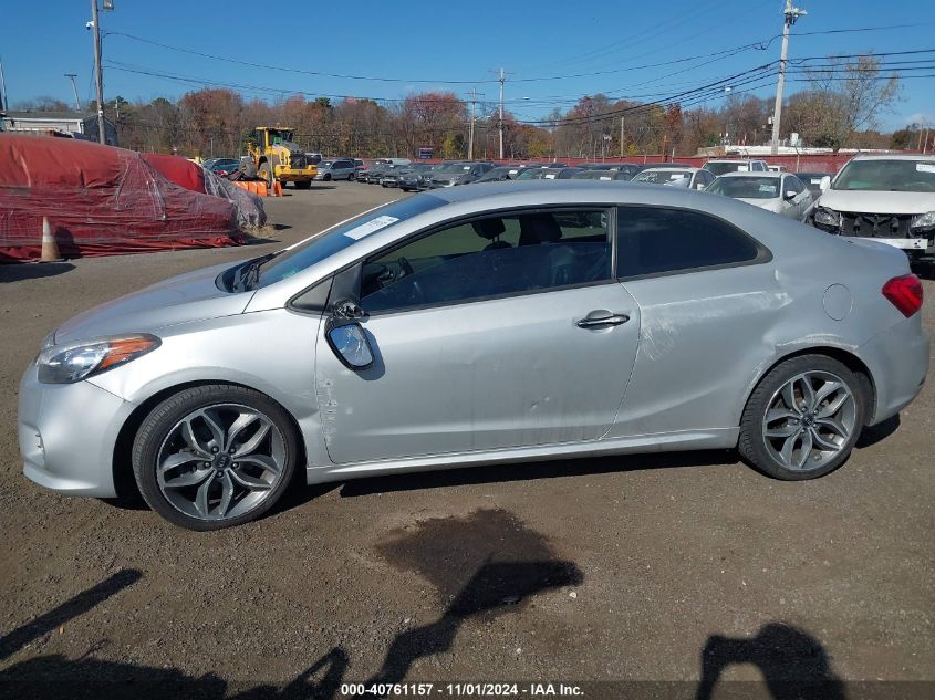 2016 Kia Forte Koup Sx VIN: KNAFZ6A38G5582824 Lot: 40761157