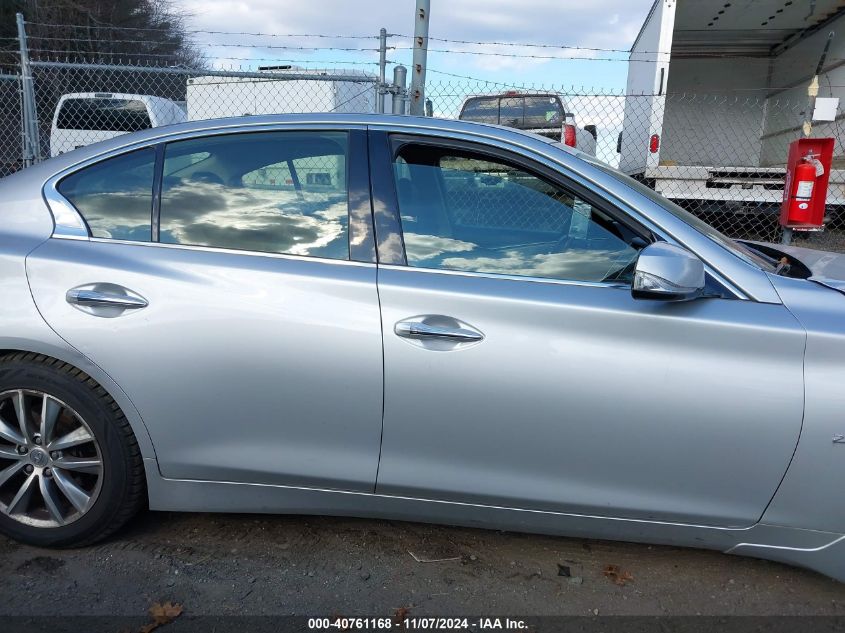 2016 Infiniti Q50 2.0T Premium VIN: JN1CV7AR6GM251258 Lot: 40761168