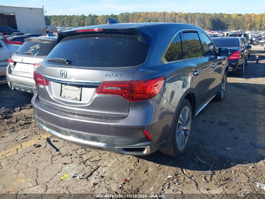 VIN 5FRYD3H57HB010514 2017 ACURA MDX no.4