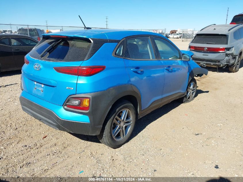 VIN KM8K1CAAXLU439231 2020 Hyundai Kona, SE no.4