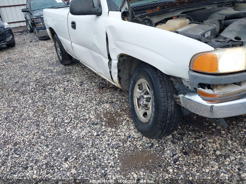 2004 GMC Sierra 1500 Work Truck VIN: 1GTEC14V34E196386 Lot: 40761195