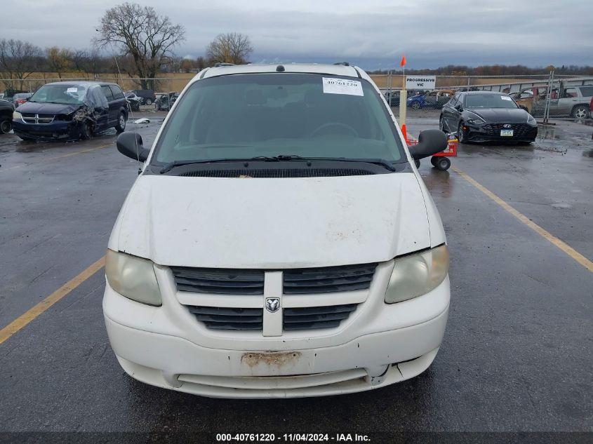 2005 Dodge Grand Caravan Se VIN: 1D4GP24R55B291785 Lot: 40761220