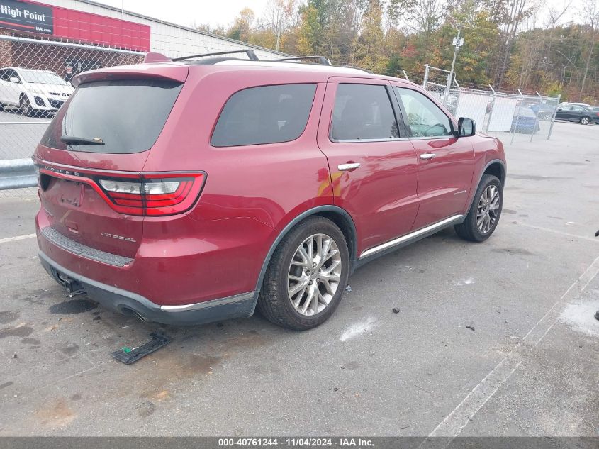 VIN 1C4RDJEG4FC689023 2015 Dodge Durango, Citadel no.4