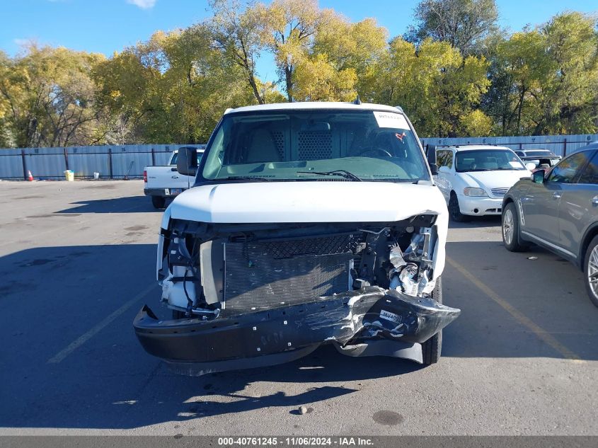 2022 Chevrolet Express Cargo Rwd 2500 Extended Wheelbase Wt VIN: 1GCWGBF12N1216970 Lot: 40761245