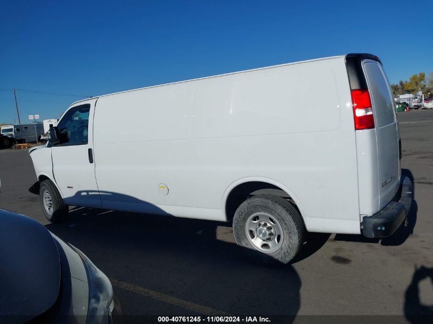 2022 Chevrolet Express Cargo Rwd 2500 Extended Wheelbase Wt VIN: 1GCWGBF12N1216970 Lot: 40761245