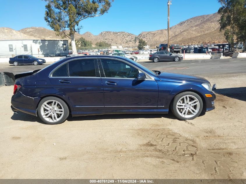 2013 Mercedes-Benz C 300 Luxury 4Matic/Sport 4Matic VIN: WDDGF8ABXDA830177 Lot: 40761249