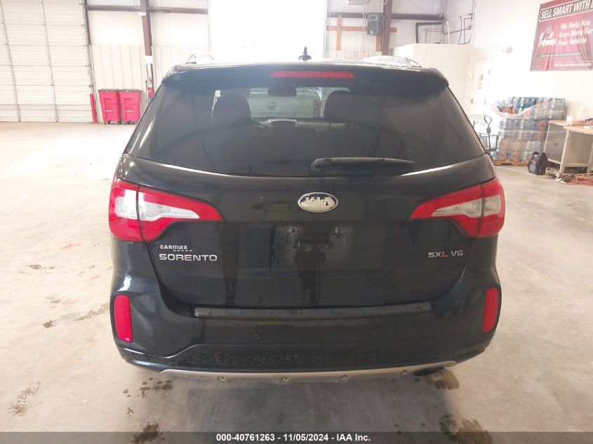 2015 Kia Sorento Limited V6 VIN: 5XYKW4A7XFG602269 Lot: 40761263