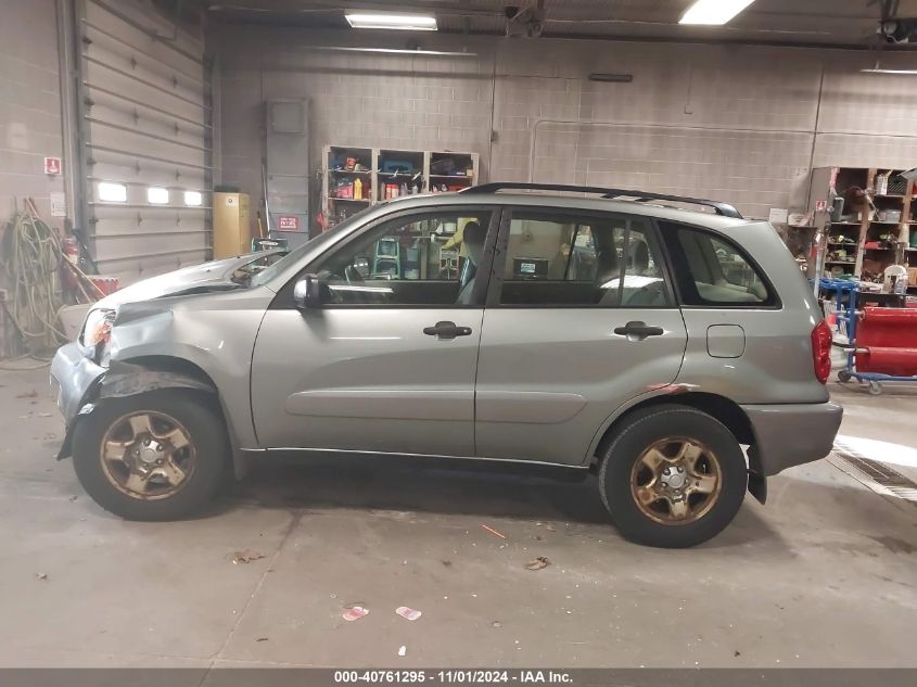 2004 Toyota Rav4 VIN: JTEGD20V340011599 Lot: 40761295