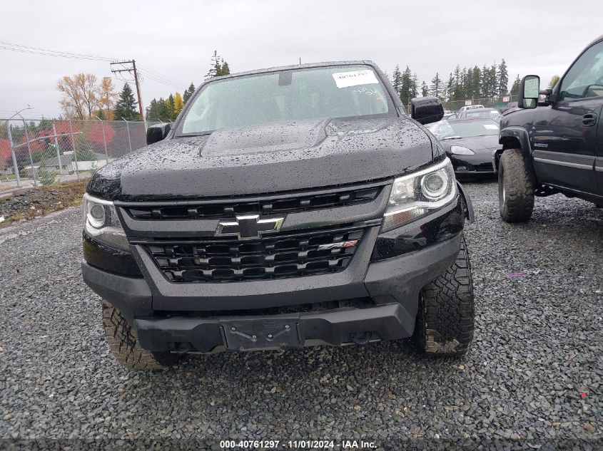 2020 Chevrolet Colorado 4Wd Short Box Zr2 VIN: 1GCGTEEN7L1114261 Lot: 40761297