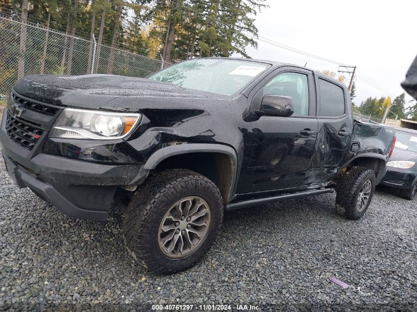 2020 Chevrolet Colorado 4Wd Short Box Zr2 VIN: 1GCGTEEN7L1114261 Lot: 40761297