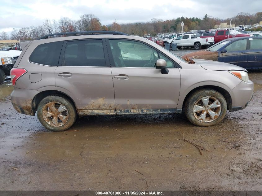 2015 Subaru Forester 2.5I Limited VIN: JF2SJAKCXFH531186 Lot: 40761300