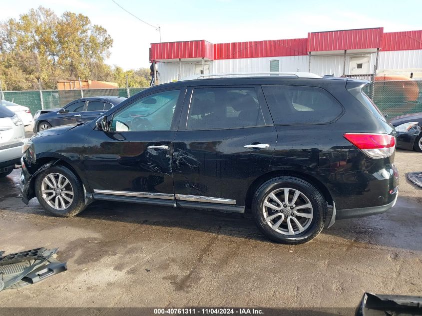 2014 Nissan Pathfinder Sl VIN: 5N1AR2MM7EC656846 Lot: 40761311