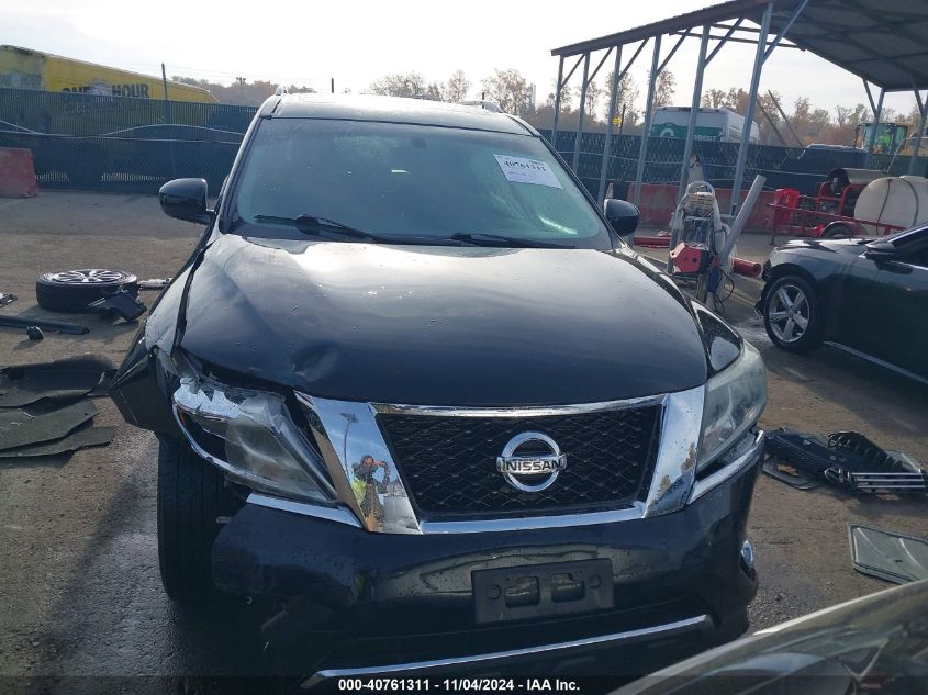 2014 Nissan Pathfinder Sl VIN: 5N1AR2MM7EC656846 Lot: 40761311