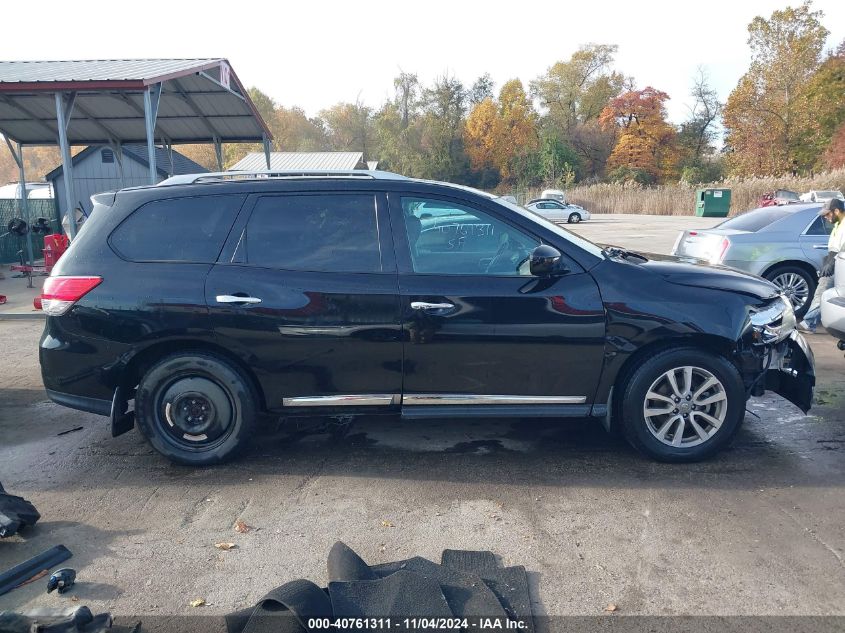 2014 Nissan Pathfinder Sl VIN: 5N1AR2MM7EC656846 Lot: 40761311