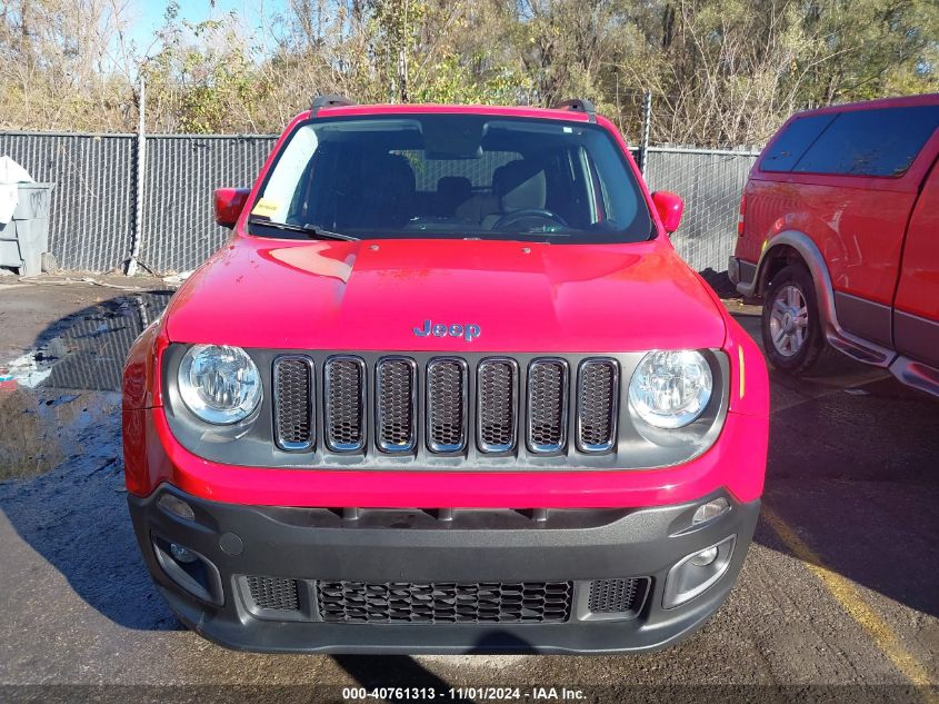 2016 Jeep Renegade Latitude VIN: ZACCJABT2GPD91874 Lot: 40761313