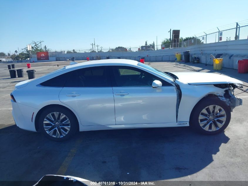 2021 Toyota Mirai Xle VIN: JTDAAAAA7MA003248 Lot: 40761318