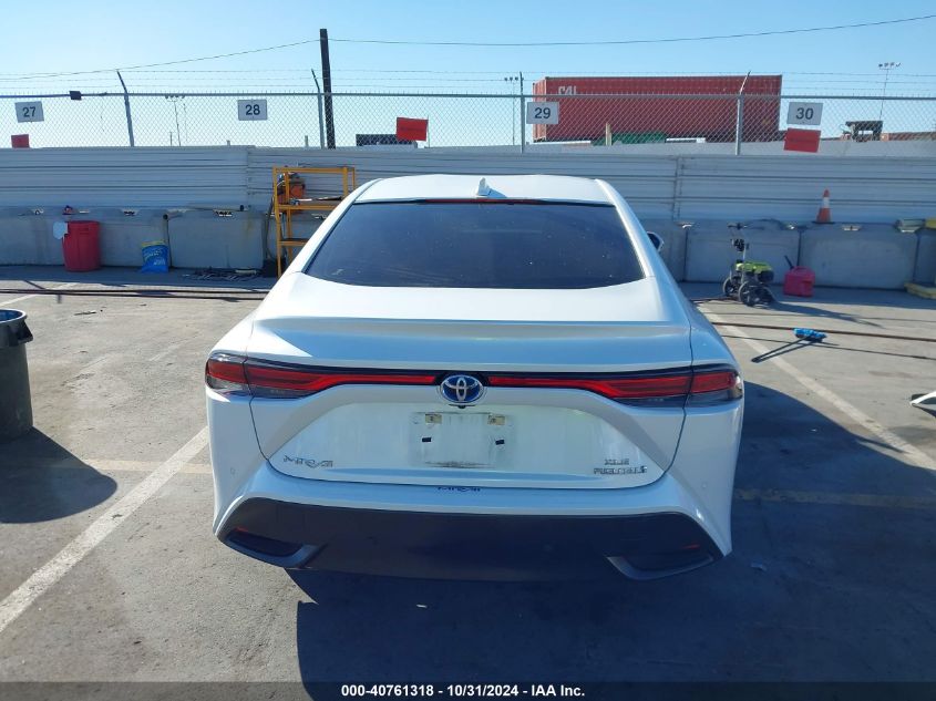 2021 Toyota Mirai Xle VIN: JTDAAAAA7MA003248 Lot: 40761318