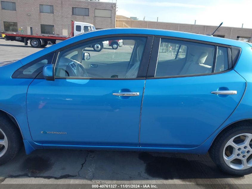 2014 Nissan Leaf Sv VIN: 1N4AZ0CP0EC338075 Lot: 40761327