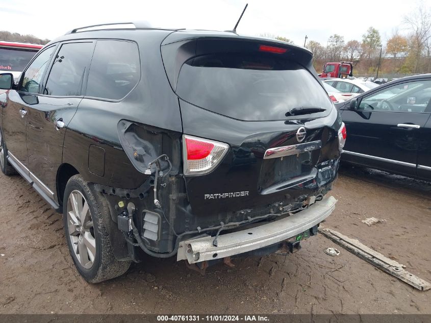 2016 Nissan Pathfinder Platinum VIN: 5N1AR2MM4GC633169 Lot: 40761331