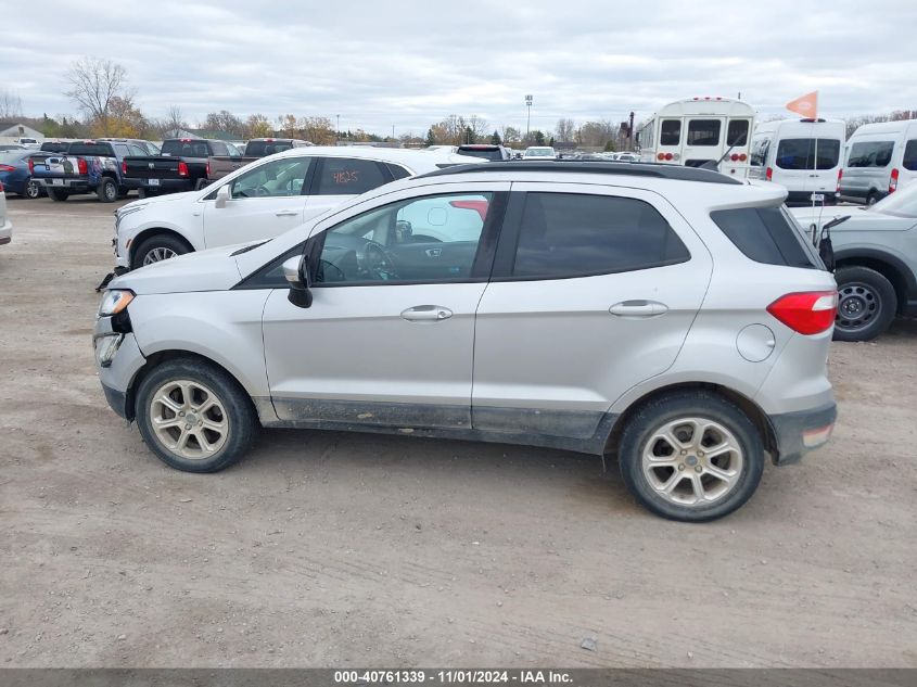 2018 Ford Ecosport Se VIN: MAJ3P1TE5JC161018 Lot: 40761339