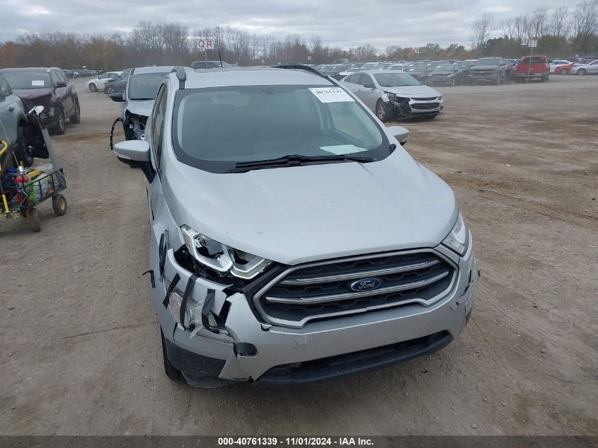 2018 Ford Ecosport Se VIN: MAJ3P1TE5JC161018 Lot: 40761339