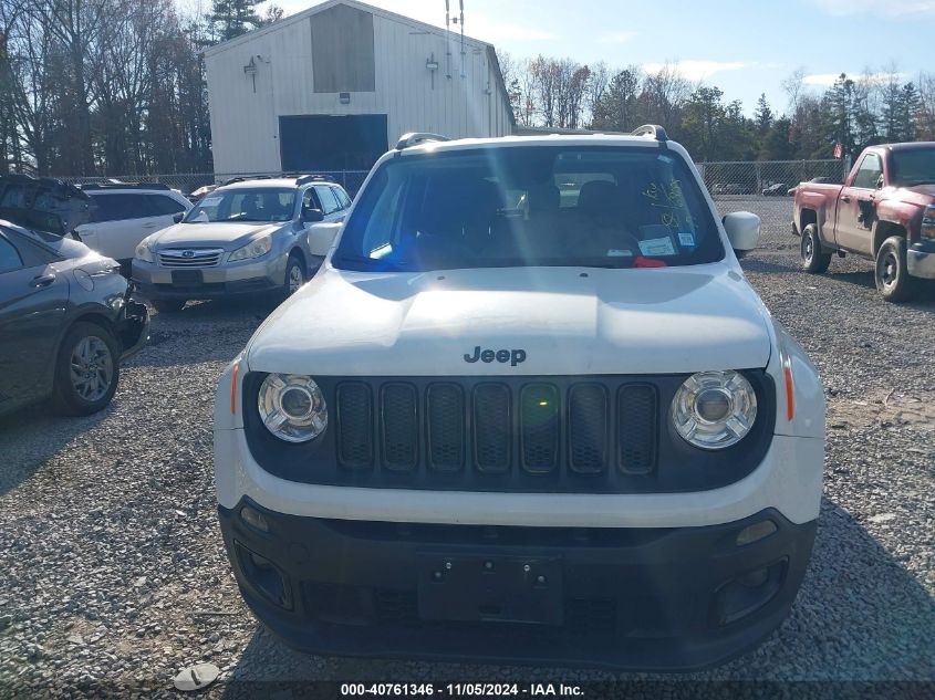 2018 Jeep Renegade Altitude 4X4 VIN: ZACCJBBB7JPH60359 Lot: 40761346