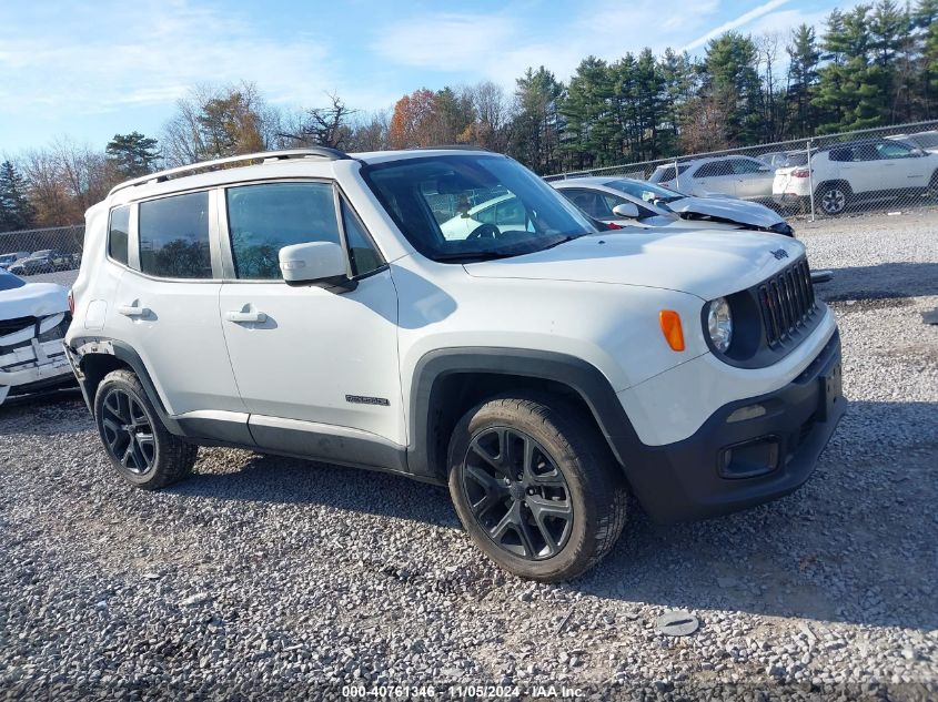 2018 Jeep Renegade Altitude 4X4 VIN: ZACCJBBB7JPH60359 Lot: 40761346