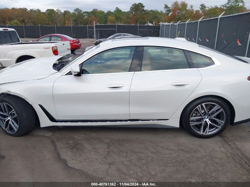 2024 BMW 4 Series Gran Coupe 430I xDrive VIN: WBA73AV07RFR74392 Lot: 40761362