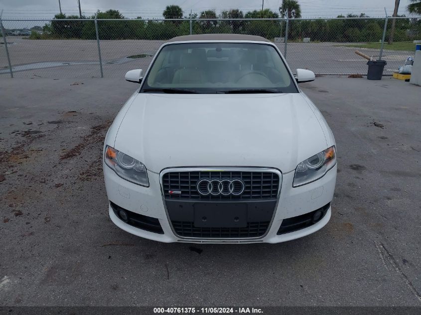 2009 Audi A4 2.0T Special Edition VIN: WAUDF48HX9K007604 Lot: 40761375