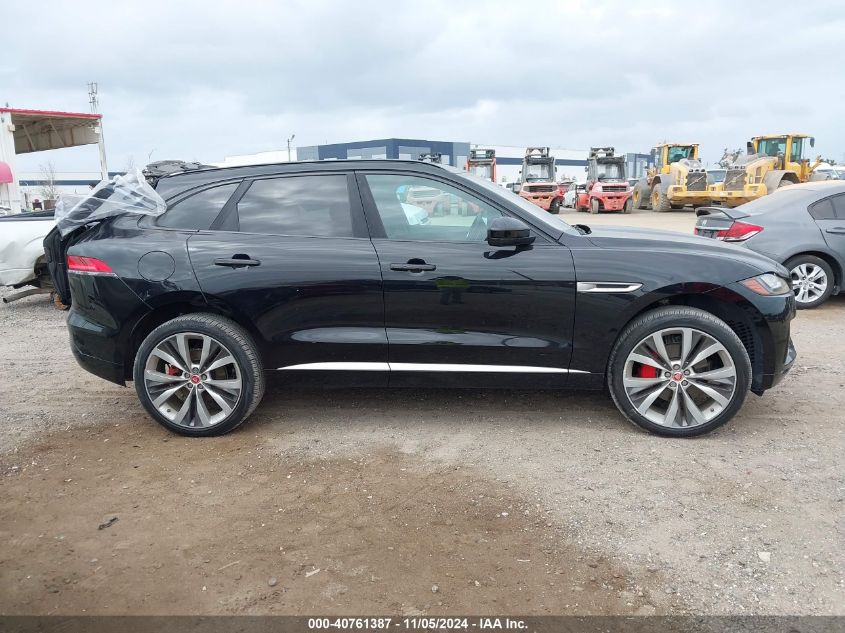 2019 Jaguar F-Pace S VIN: SADCM2FV9KA361504 Lot: 40761387