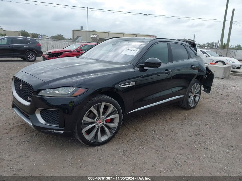 VIN SADCM2FV9KA361504 2019 Jaguar F-Pace, S no.2