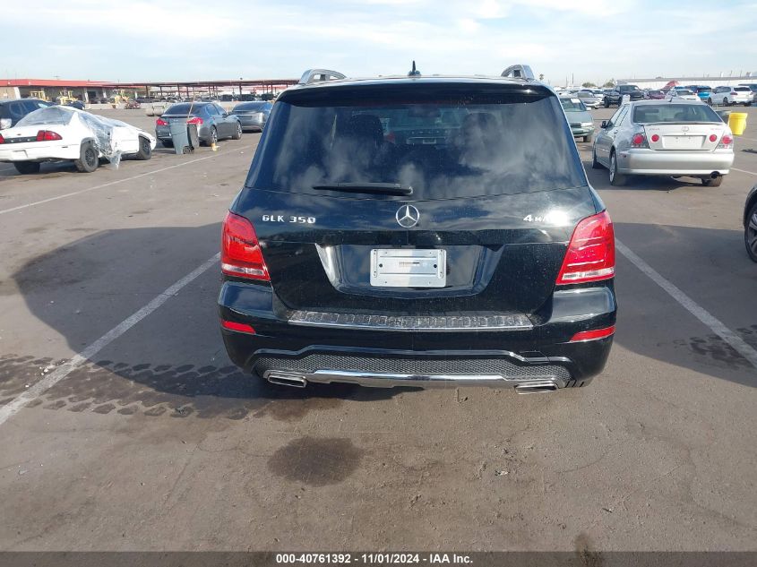 2014 Mercedes-Benz Glk 350 4Matic VIN: WDCGG8JB6EG167433 Lot: 40761392