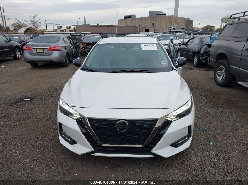 2020 Nissan Sentra Sr Xtronic Cvt VIN: 3N1AB8DV9LY284423 Lot: 40761396