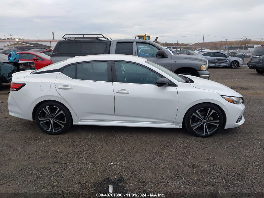 2020 Nissan Sentra Sr Xtronic Cvt VIN: 3N1AB8DV9LY284423 Lot: 40761396