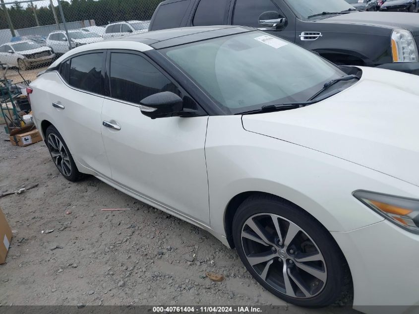 2016 NISSAN MAXIMA 3.5 PLATINUM - 1N4AA6AP7GC430655