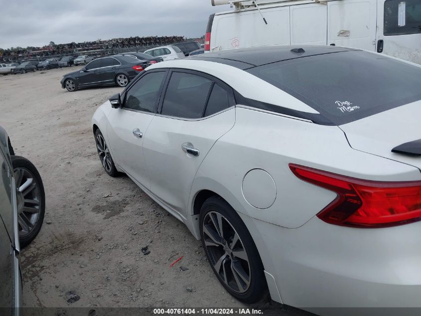 2016 NISSAN MAXIMA 3.5 PLATINUM - 1N4AA6AP7GC430655