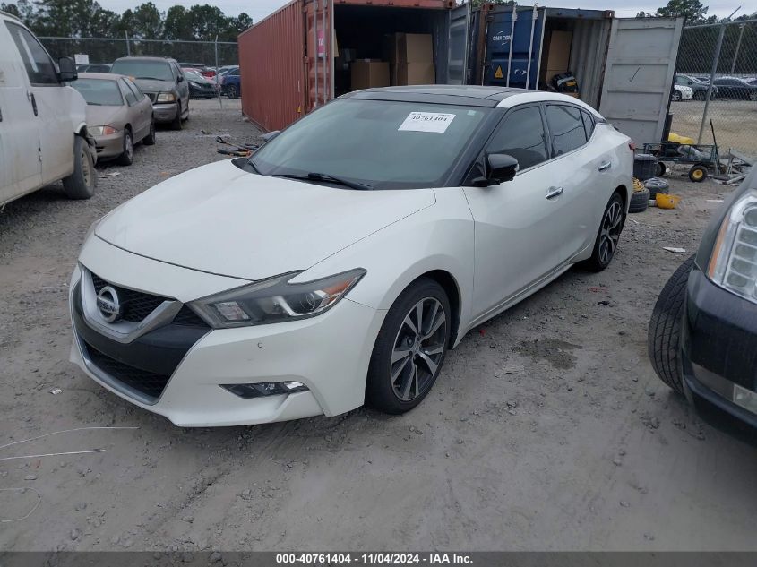 VIN 1N4AA6AP7GC430655 2016 Nissan Maxima, 3.5 Platinum no.2