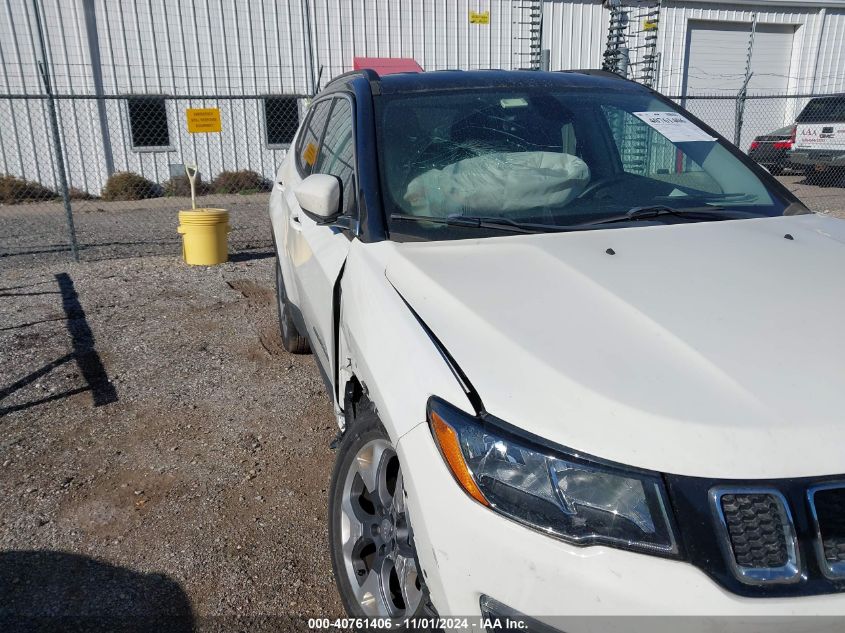 2018 Jeep Compass Limited 4X4 VIN: 3C4NJDCB1JT283262 Lot: 40761406