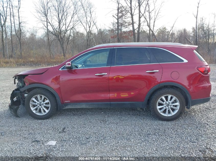 2020 Kia Sorento 2.4L Lx VIN: 5XYPGDA32LG644429 Lot: 40761405