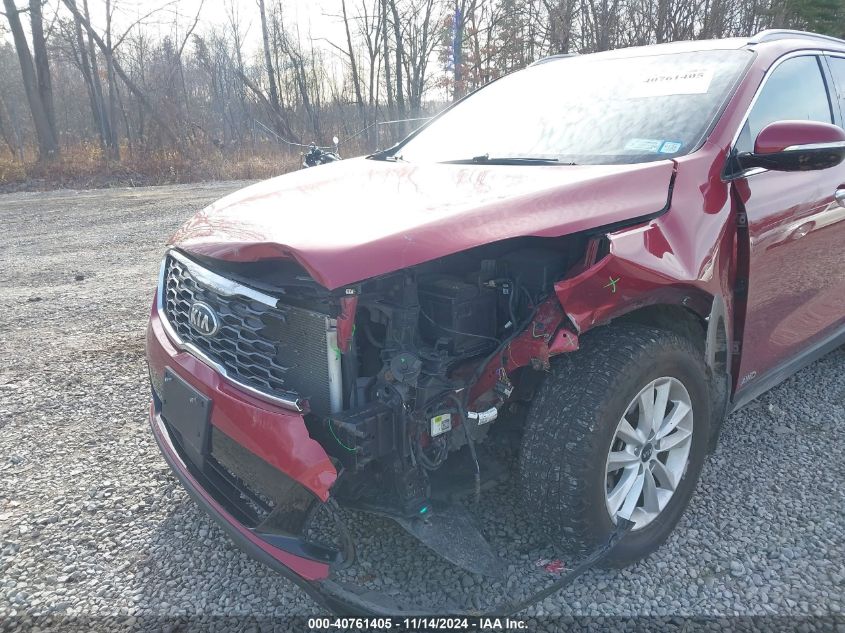 VIN 5XYPGDA32LG644429 2020 KIA SORENTO 2.4L LX