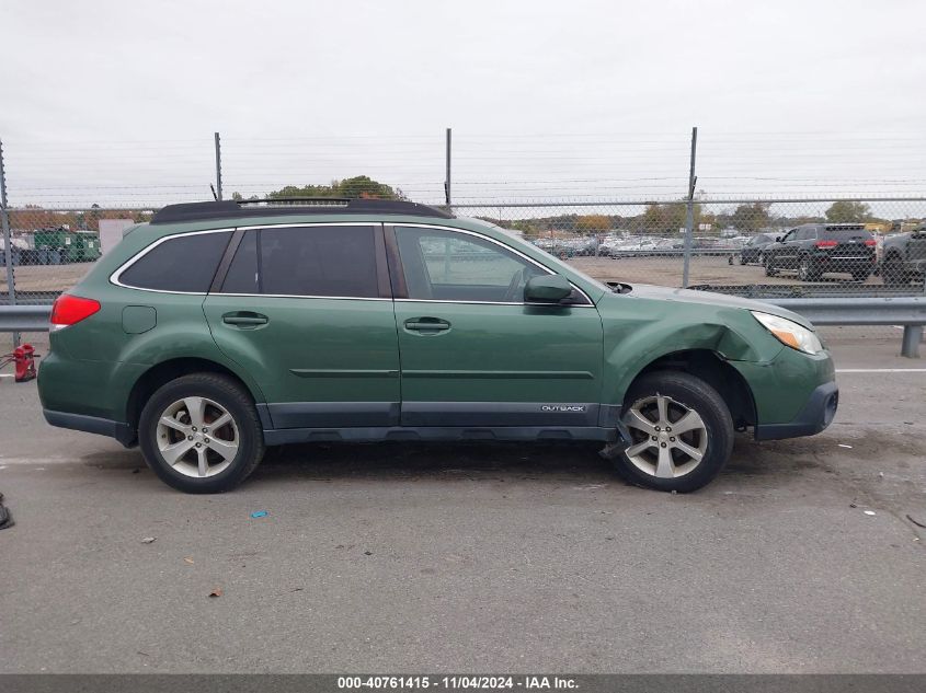 2014 Subaru Outback 2.5I Limited VIN: 4S4BRBNC8E3215141 Lot: 40761415