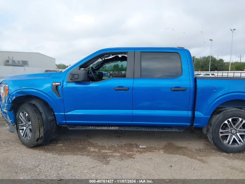 2021 Ford F-150 Xl VIN: 1FTEW1CP7MKE74623 Lot: 40761427