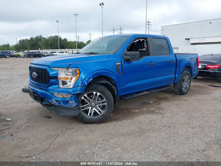 VIN 1FTEW1CP7MKE74623 2021 Ford F-150, XL no.2