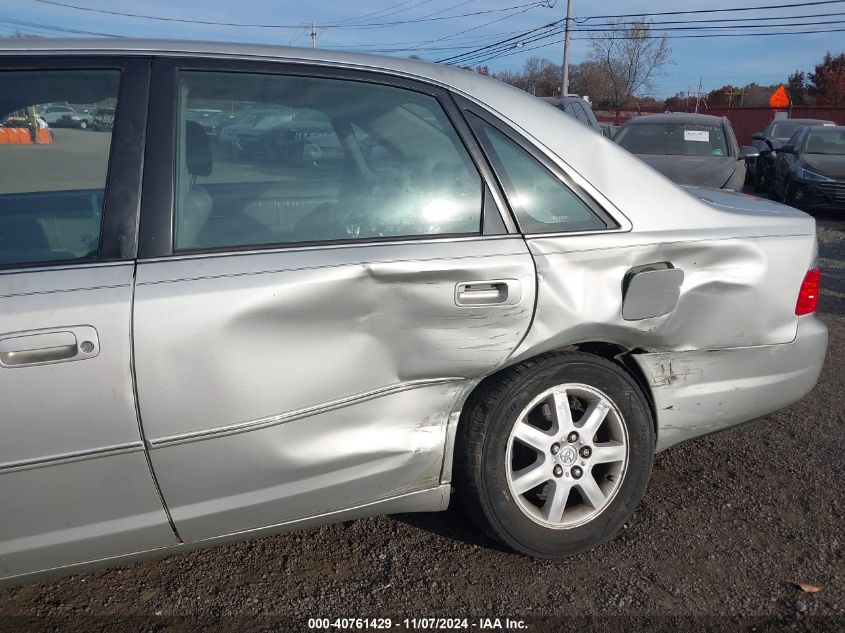 2003 Toyota Avalon Xl VIN: 4T1BF28B53U296702 Lot: 40761429