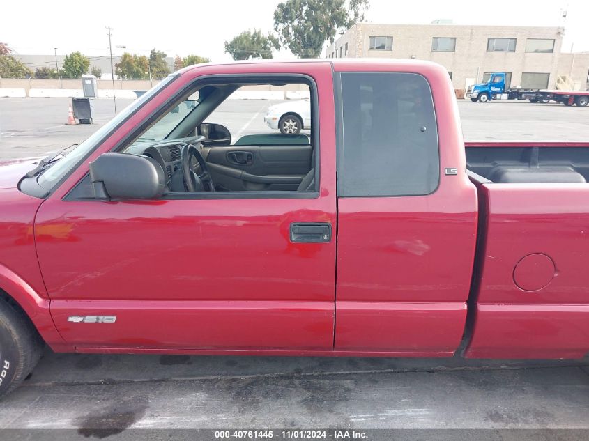 2003 Chevrolet S-10 Ls VIN: 1GCCS19H538142808 Lot: 40761445